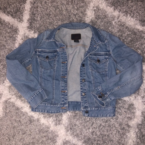 Calvin Klein Jackets & Blazers - VTG 90s Calvin Klein Jeans Womens M Blue Denim Cr